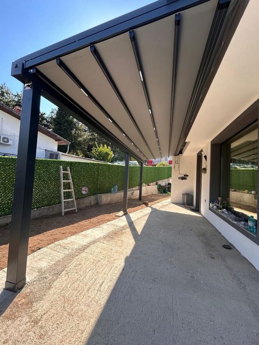 Пергола алуминиева