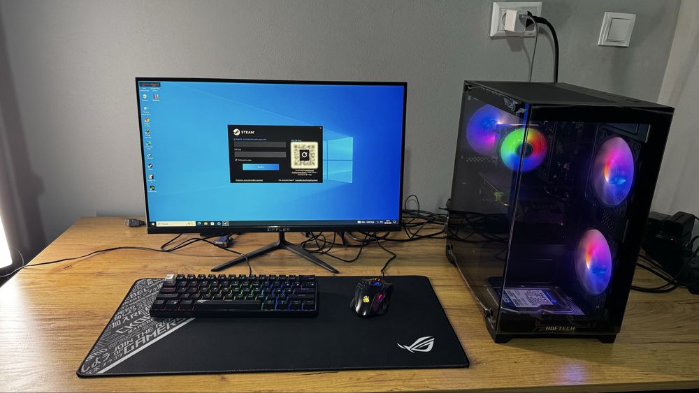 Core i3 9100 , 16GB Ram, GTX1060, SSD128+500GB
