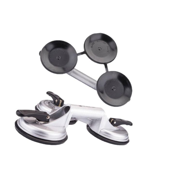 Ventuza pentru extragere, fixare geam, sticla, tabla, 3 ventuze,