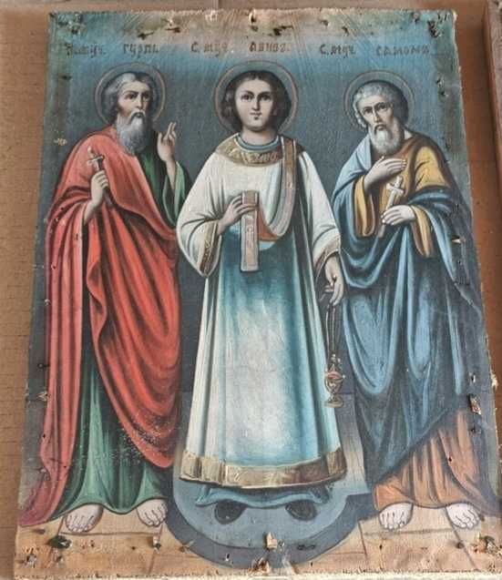 Patru icoane veche