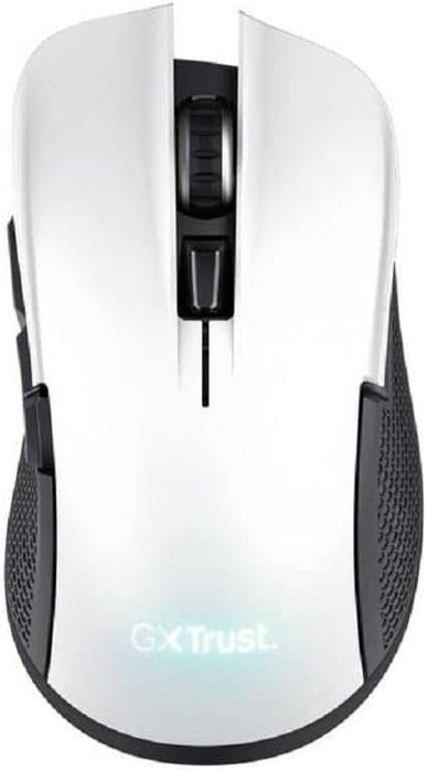 Mouse gaming wireless Trust GXT Ybar, RGB, 7200 DPI, alb