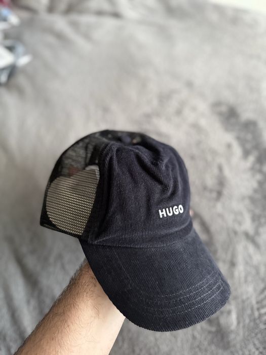 Hugo Marsel trucker-sapca unisex neagra cu plasa material reiat noua