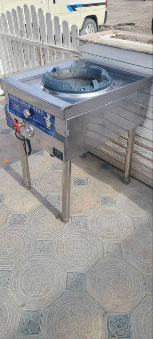 Газовая WOK плита VOK plita Жиз пиширадиган вок  плита сотилади.