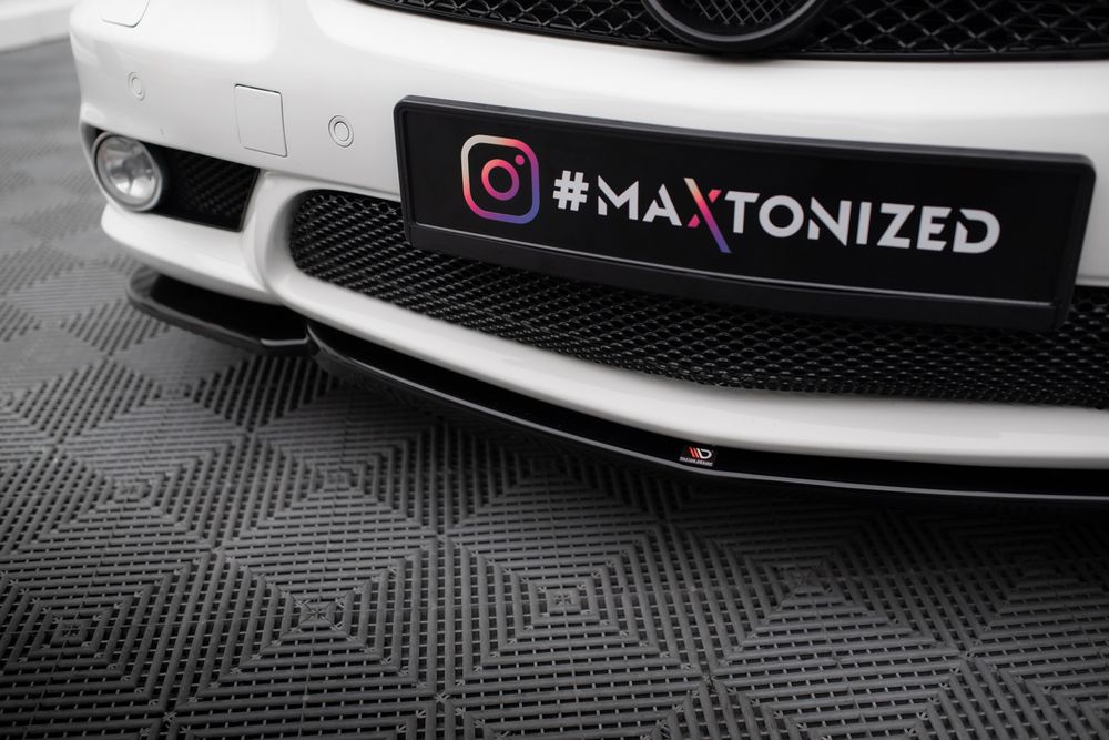 Спойлер за предна AMG броня Maxton design за Mercedes Benz W219 (2004-2006)