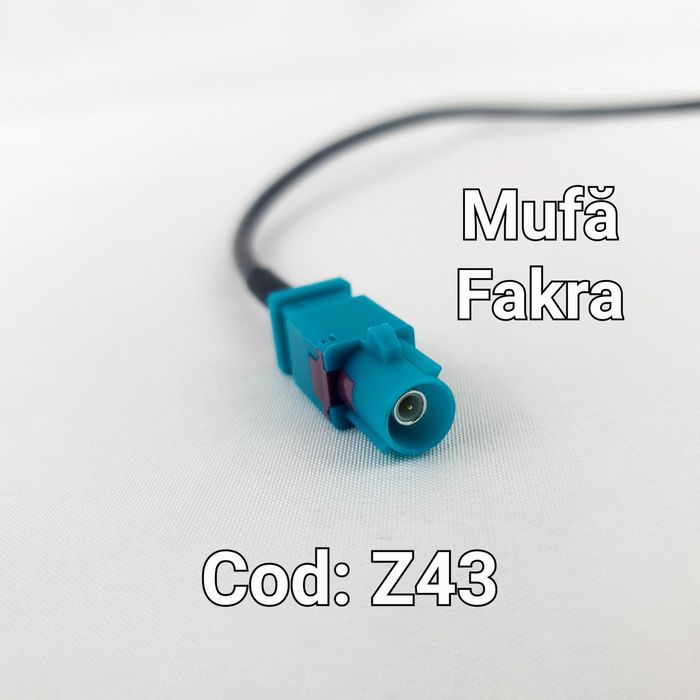 Adaptor Video–Mufa Camera Marsarier–VAG–12 / 26 Pini–Fakra–Z24–Z37–Z43