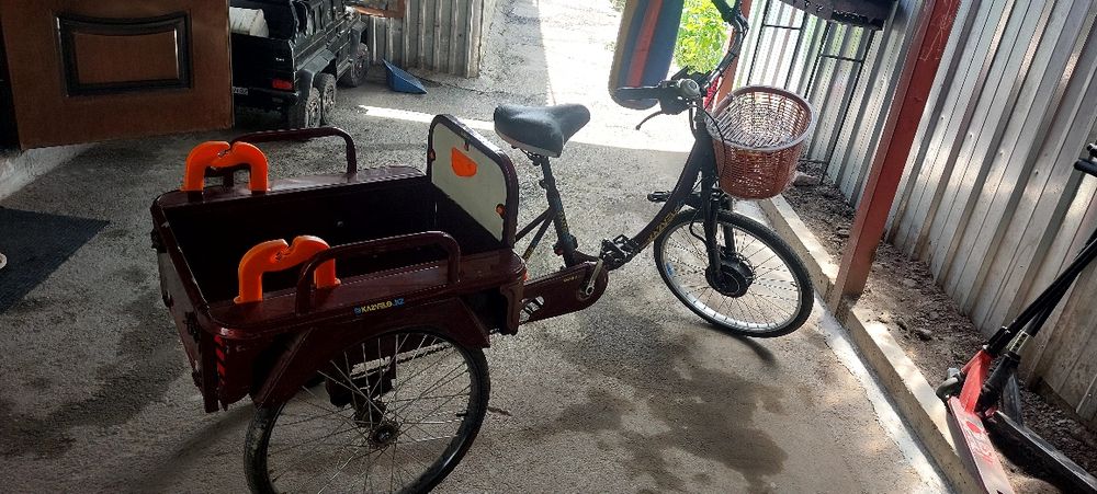 Вело рикша электрический