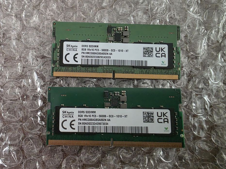 Kit Memorie Laptop 16GB (2x8GB) SK hynix DDR5 5600MHz – Ca noi!