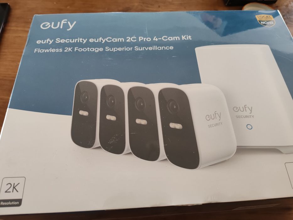 Kit supraveghere video eufyCam 2C Security wireless, HD 1080p, IP67, N