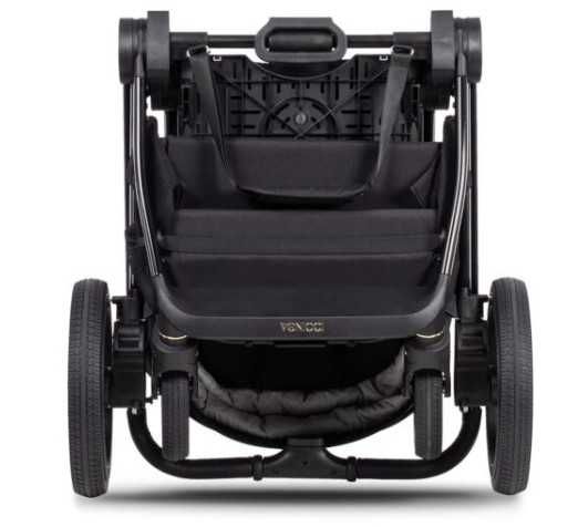 Carucior Venicci Upline Negru - 3 in 1 (landou, scoica si sport)