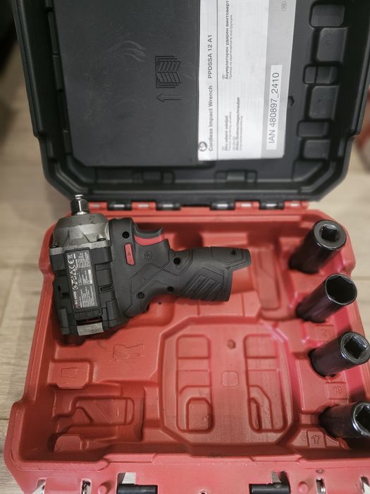 Ударен безчетков гайковерт PARKSIDE PERFORMANCE® 12 V PPDSSA 12 A1 - 350NM