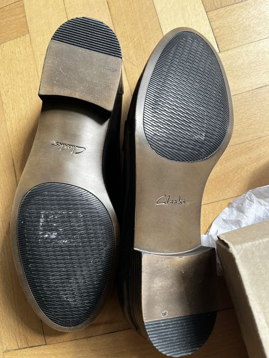 Clarks мокасини от естествена кожа