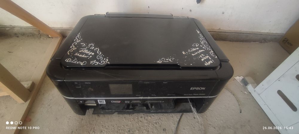 Эпсон рх660 ва эпсон тх650 рангли прентер
