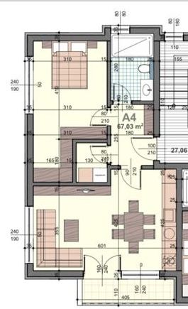 Ново строителство - двустаен