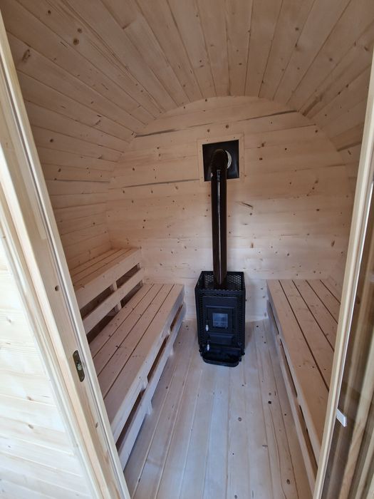 Ciubar Polipropilena jacuzzi și sauna pe remorca certificat calitate