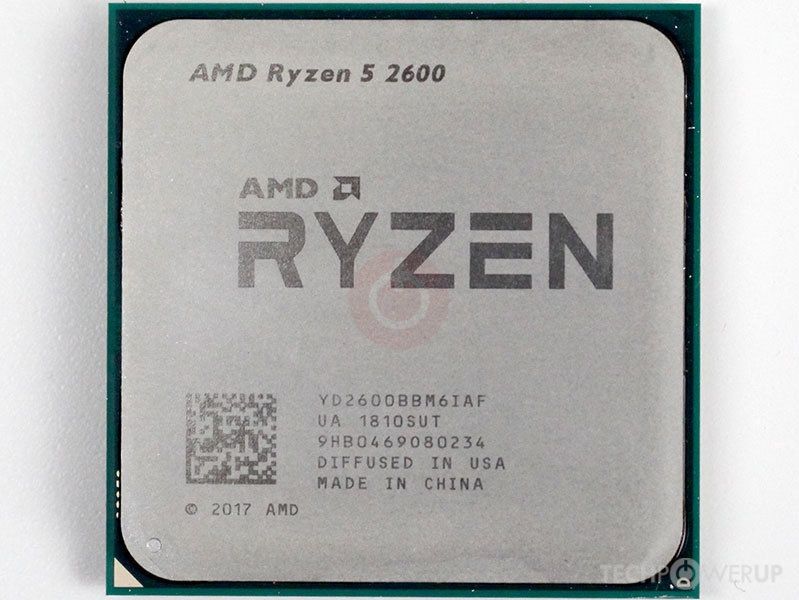 Процессор ryzen 5 2600