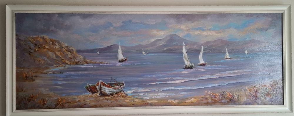 Vând Tablou pictat pe pânză.