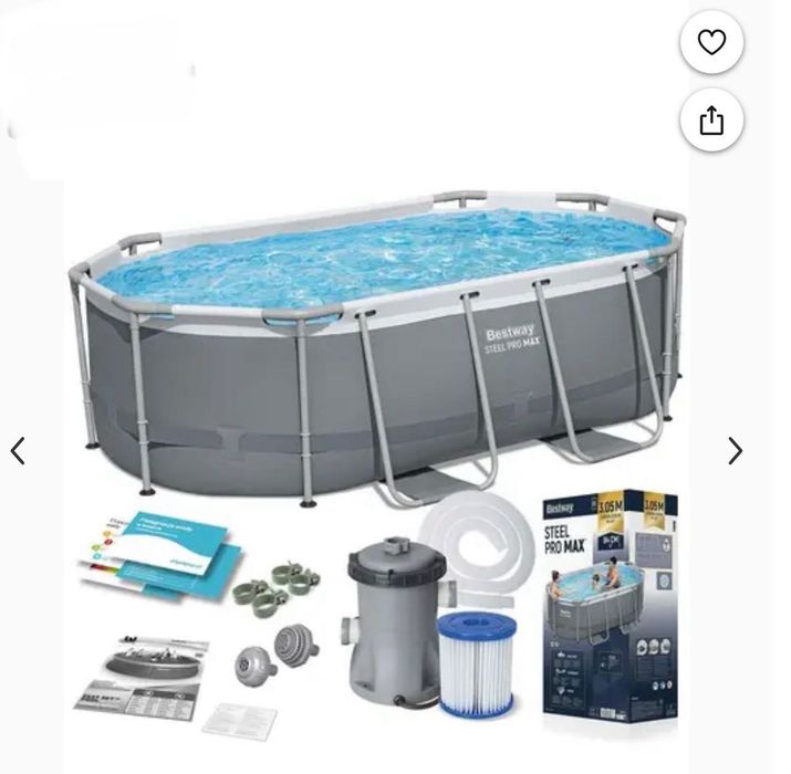 Piscina ovala Bestway 305/200/84