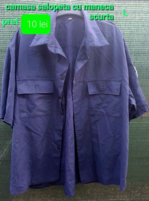 Camasa salopeta maneca scurta L