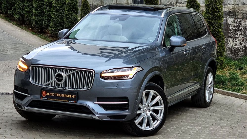 Volvo XC 90 Garantie 12 luni/Km reali/Plug In Hybrid/7 Locuri/4x4/Panoramic/Piele
