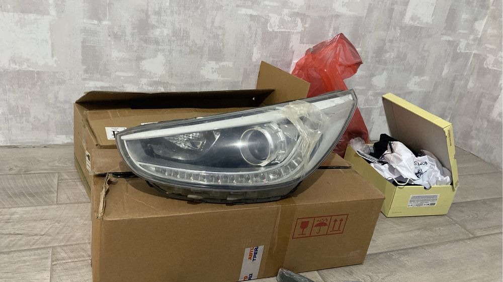 Фары пара акцент