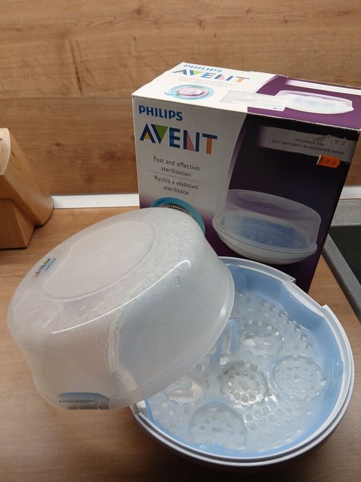 Стерелизатор за бебешки шишета за микромълновя фурна  Philips Avent