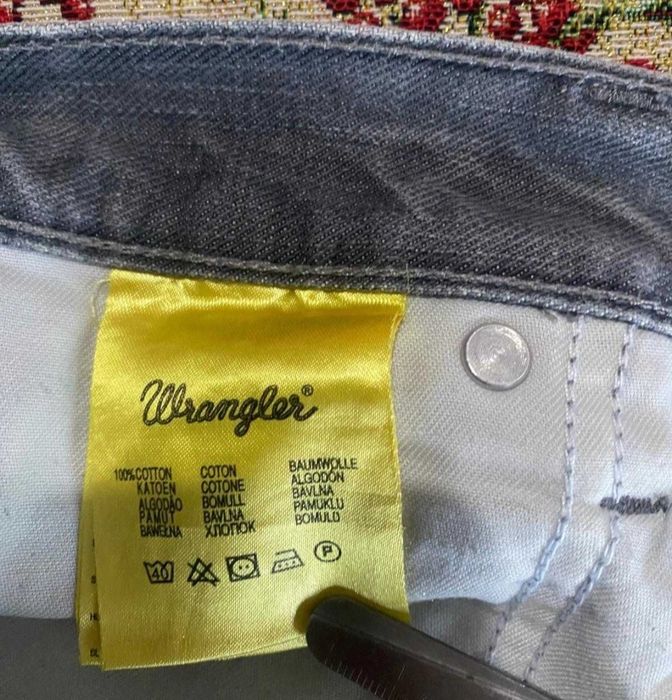 Blugi barbatesti gri WRANGLER