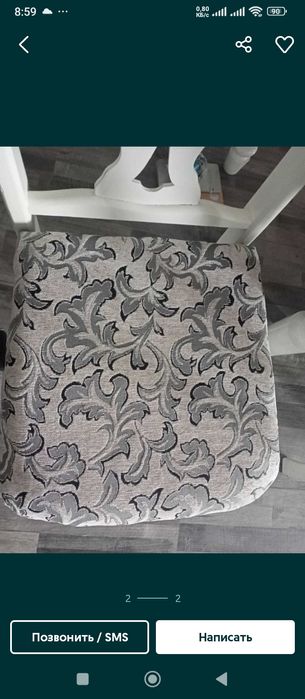 Дерево - массив, стол 1750/880, после качест.реставрации, гобелен Сири