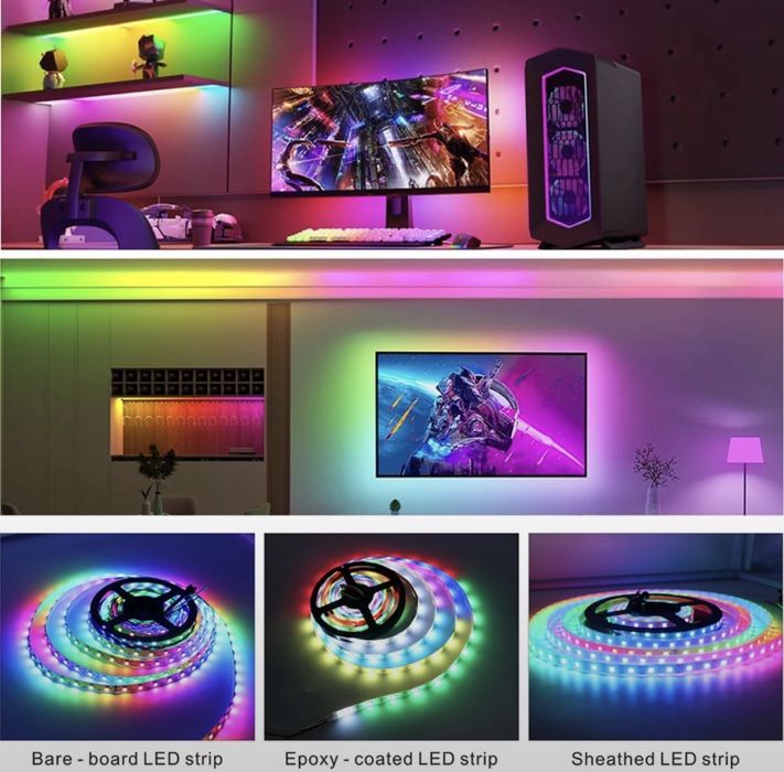 адресные светодиодные ленты WS2812 и RGB Светодиодный панели 8х8