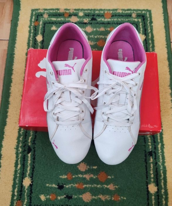Pantofi sport Puma piele naturală