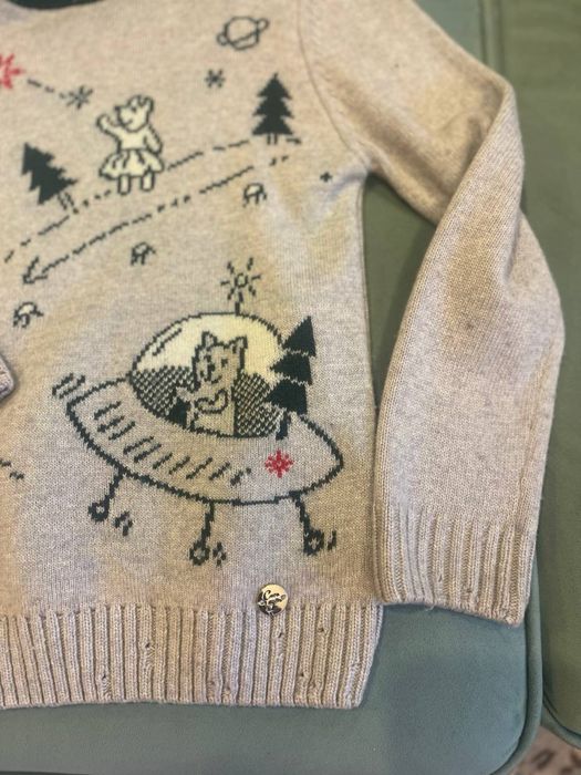 Свитер для девочки или мальчика на 5-6 лет