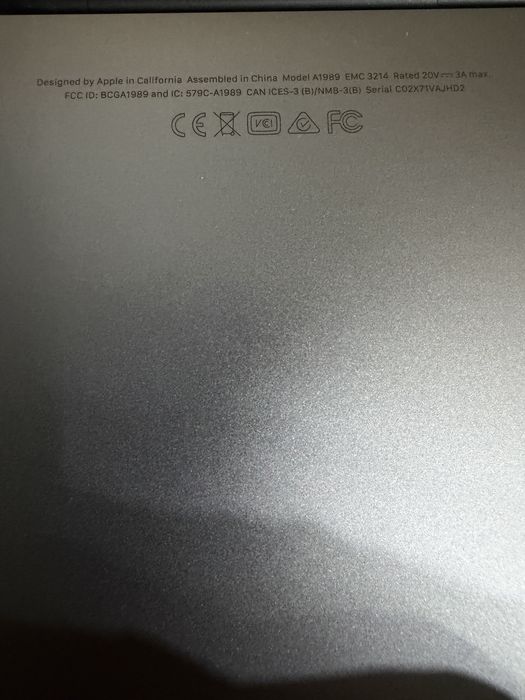 MakBook Pro intel Core i5