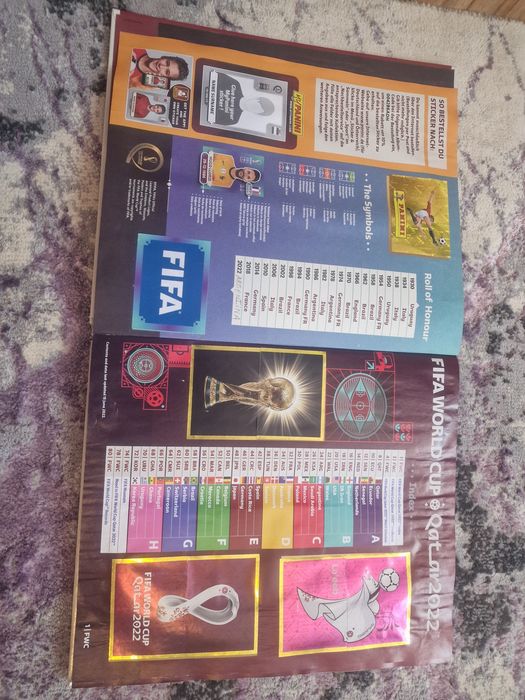 Album word cup complet 2022
