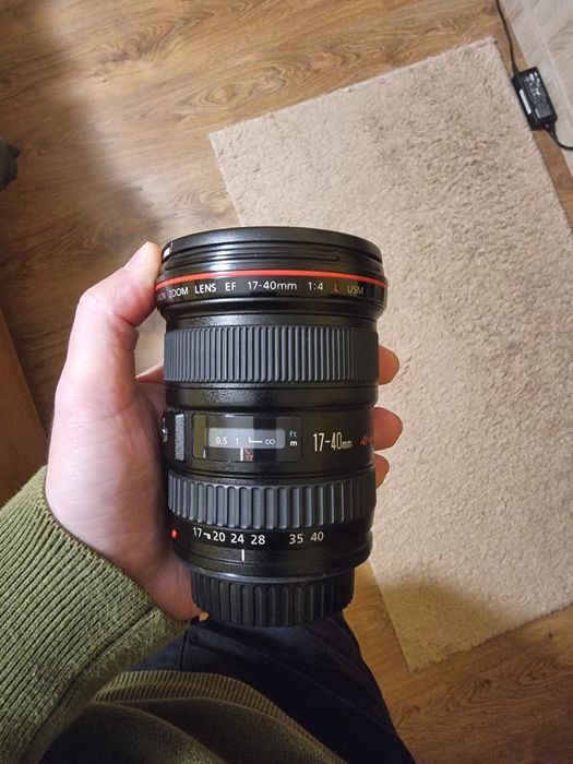 Obiectiv canon 17-40 f4L impecabil