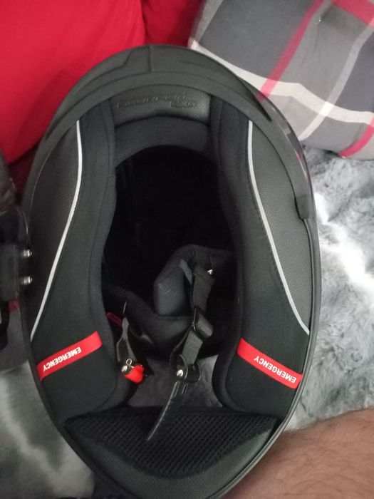 Casca moto scorpion.