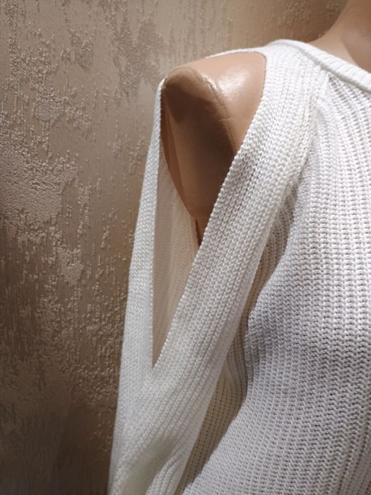 Екстравагантна блузка с интересен ръкав Л/ХЛ размер