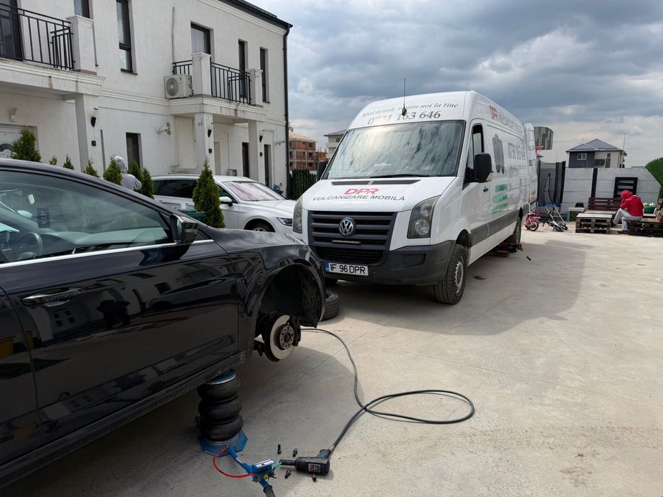 Vulcanizare mobila NON STOP 24/7 Bucuresti/Ilfov/A0/A1/A2/A3