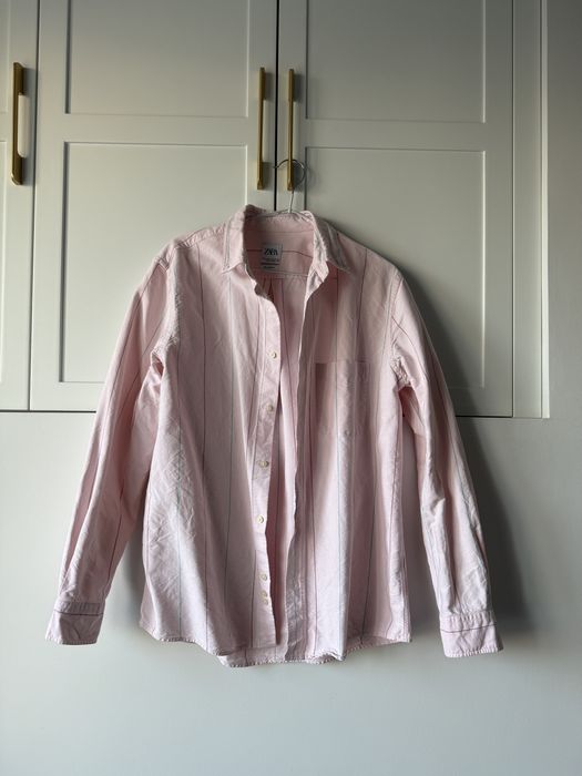Рубашка Zara розовая