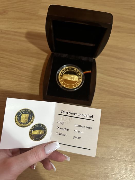 Medalie comemorativă Guvernul României – Monetăria Statului (proof)