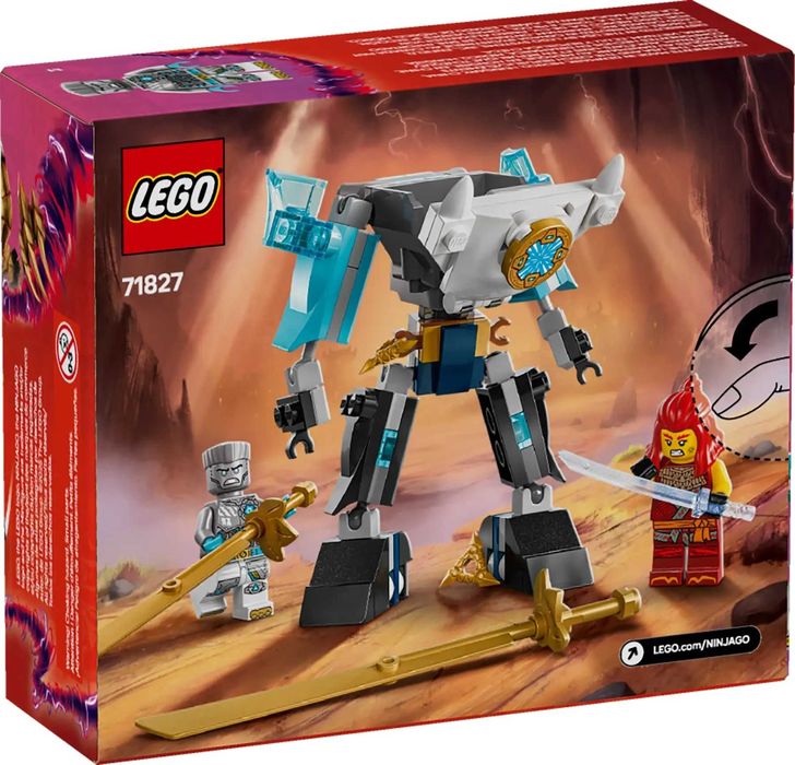 LEGO Ninjago 71827 Бойният роботски костюм на Зейн