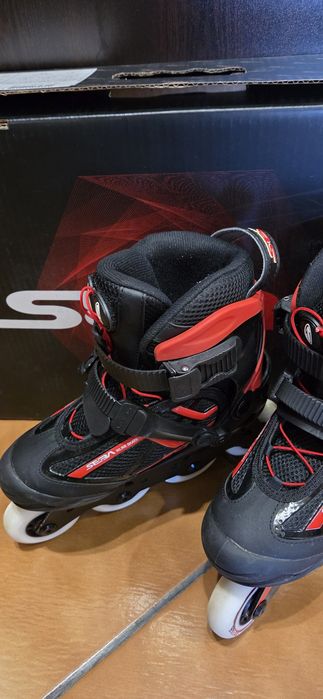 Детски регулируеми ролери Seba SJ black/red
