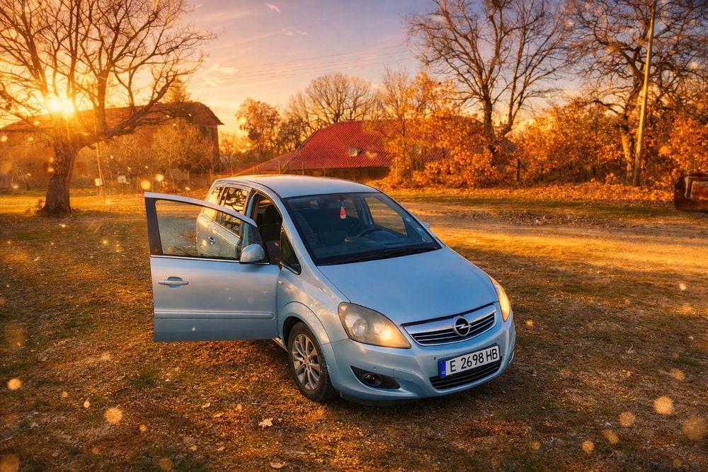Opel zafira Опел Зафира 1.8 газ бензин.