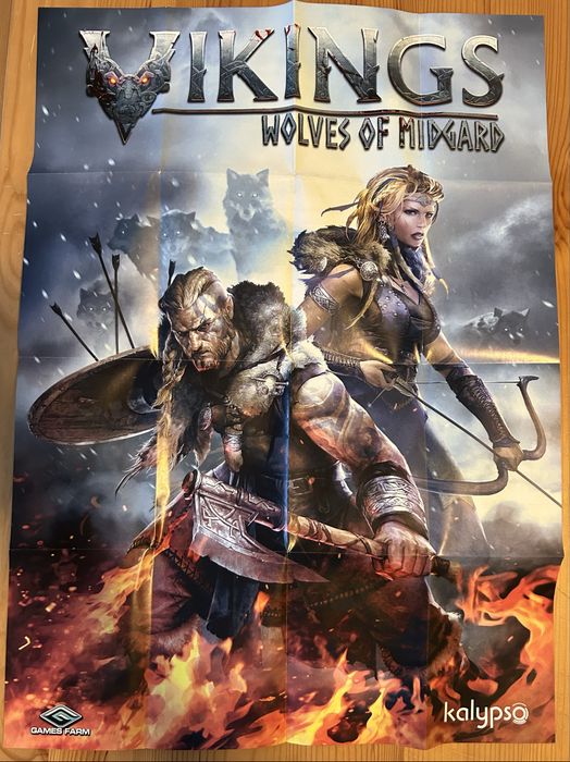 Joc PS4: Vikings Wolves of Midgard - Special Edition (impecabil, contine si posterul original)