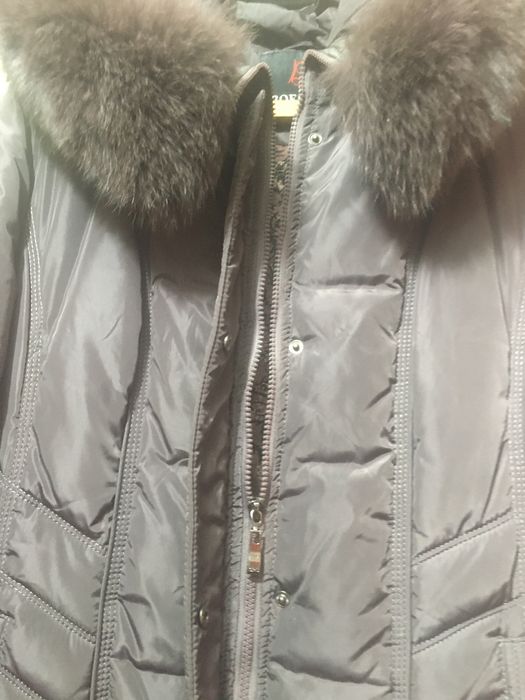 Теплый зимний пуховик