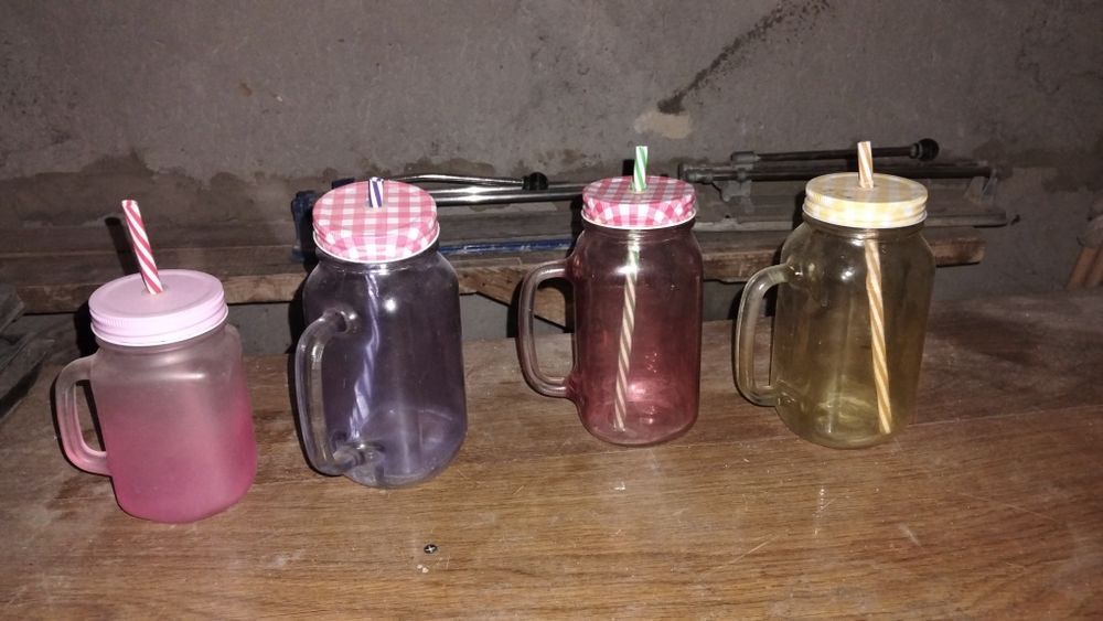 Стеклянные кружки