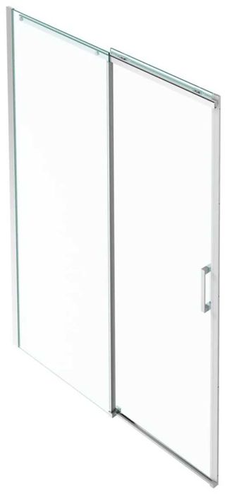 Плъзгаща душ врата 160×195 см, 8мм стъкло, хром – Jacob Delafon CONTRA