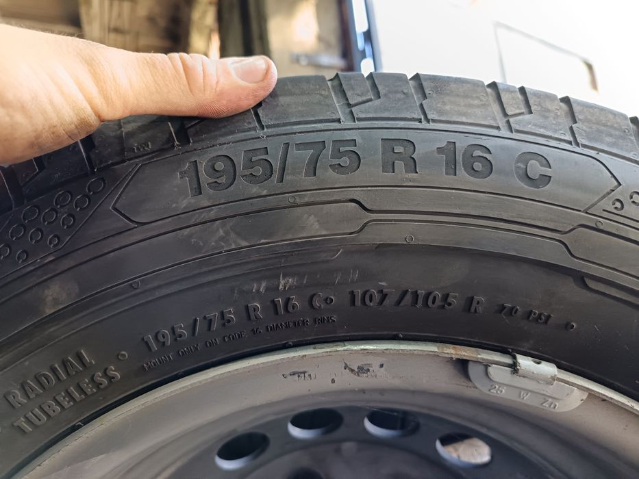 Anvelope vara 195 75 16c continental 2021 6mm