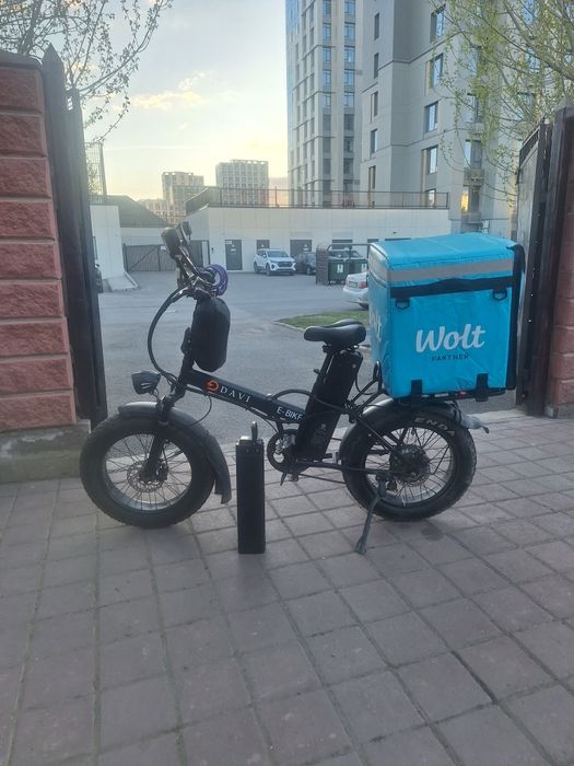 Продам электровелик DAVI  E-BIKF 2 батареи