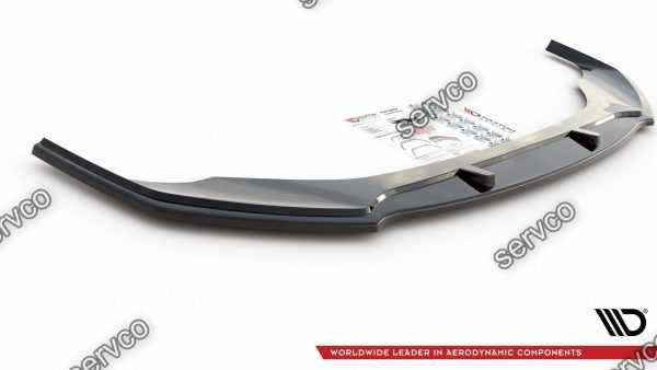 Prelungire splitter bara fata Audi A7 C8 S7 facelift pachet S Line 2017- v2  Maxton Design
