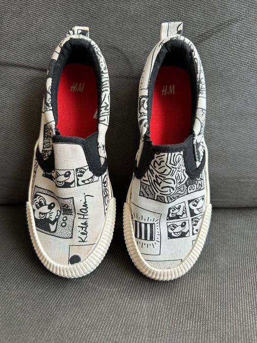 Гуменки H&M Keith Haring, размер 31