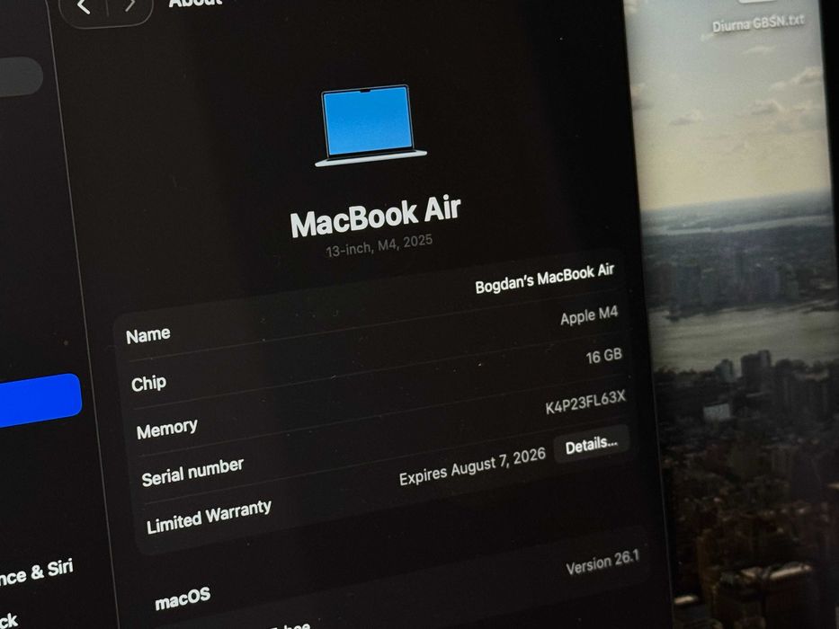 APPLE MacBook Air 13 / M4 / 16GB / SSD 256GB / Sky Blue + Magic Mouse